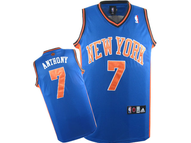 Brand NBA New York Knicks 7 Carmelo Anthony Swingman Road Adidas Jerseys